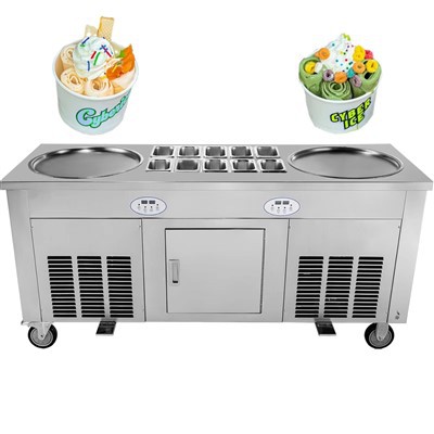 Valtsitud jäätise seadmed